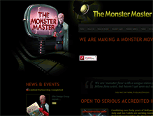 Tablet Screenshot of monstermastermovie.com